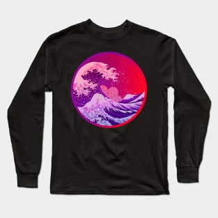 La vague japonaise N°4 Long Sleeve T-Shirt